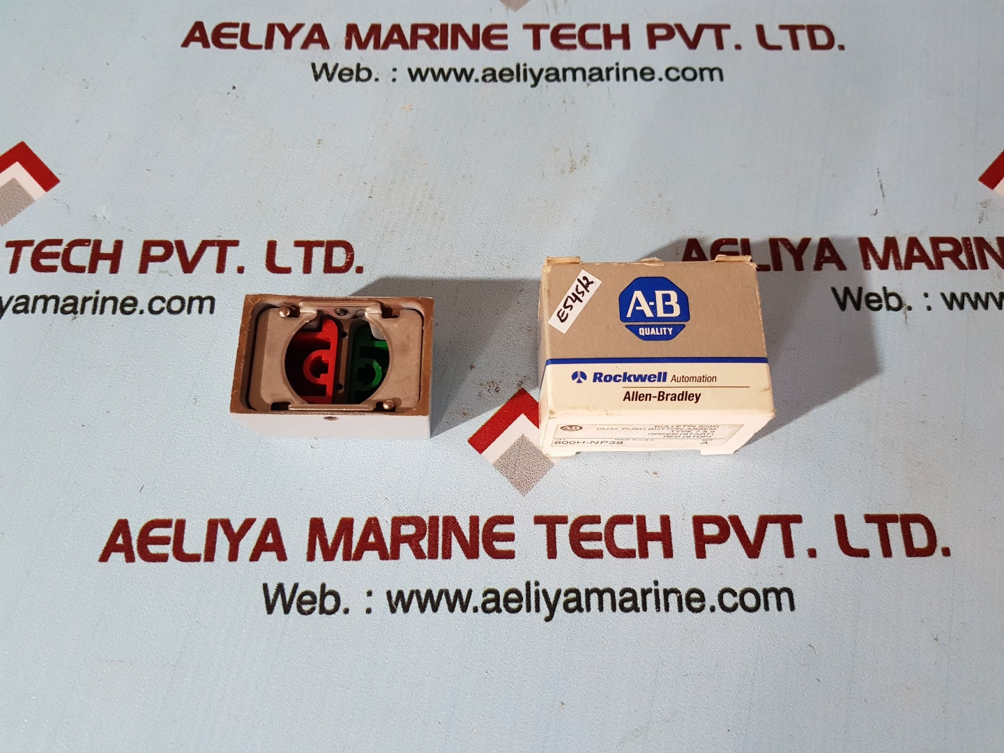 Allen-bradley 800h-np39 dual push button