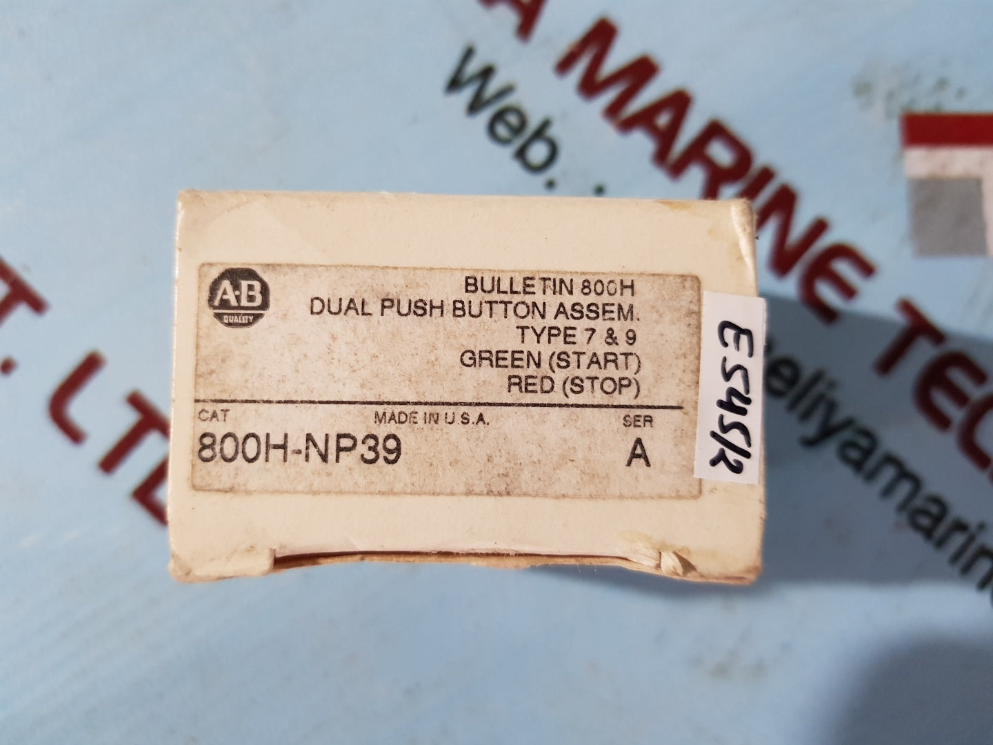 Allen-bradley 800h-np39 dual push button