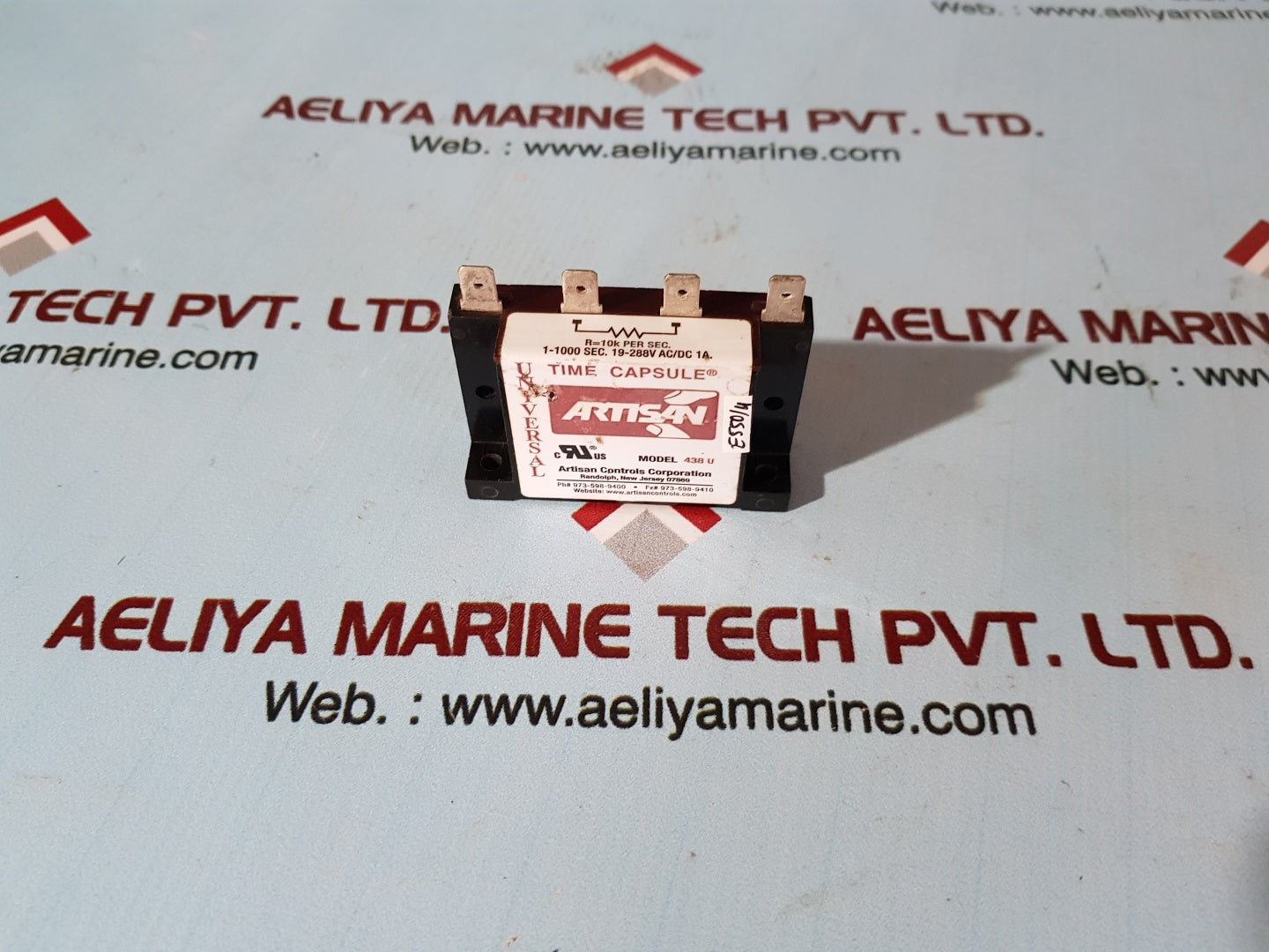 Artisan 438u time capsule solid state time delay relay