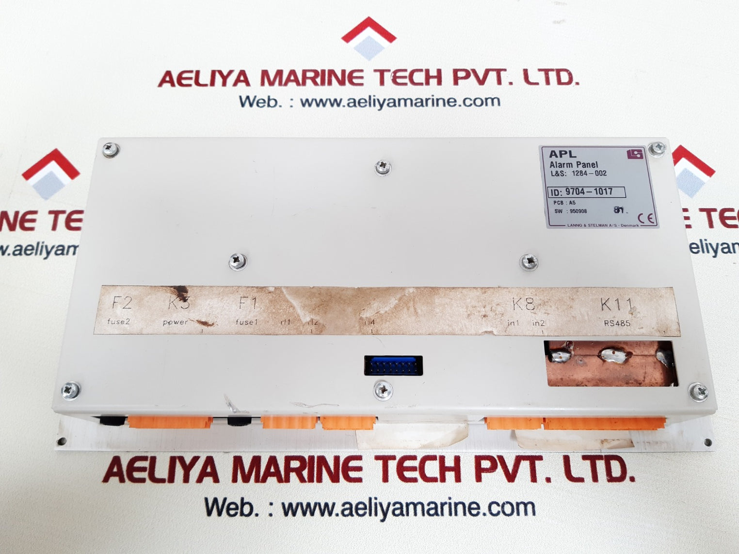 Lanng & stelman 1284-002 alarm panel 