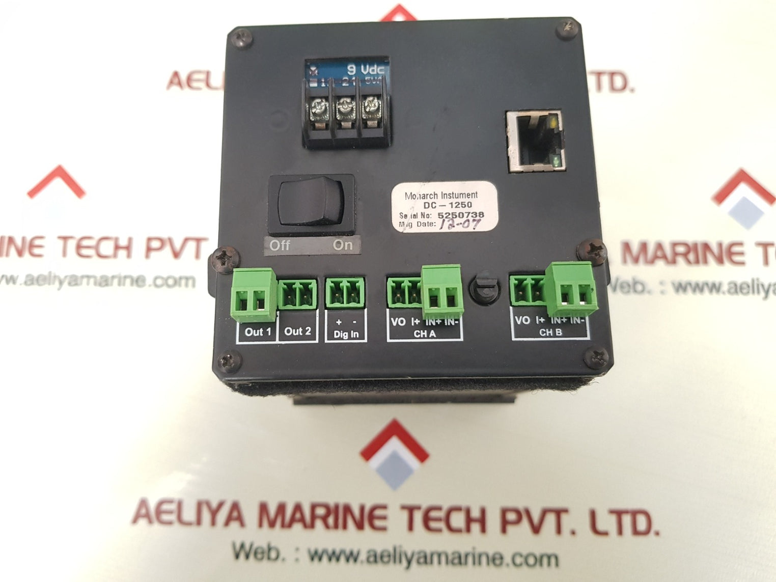 Monarch  datachart 1250 dc1250-s12 standard ac adaptor