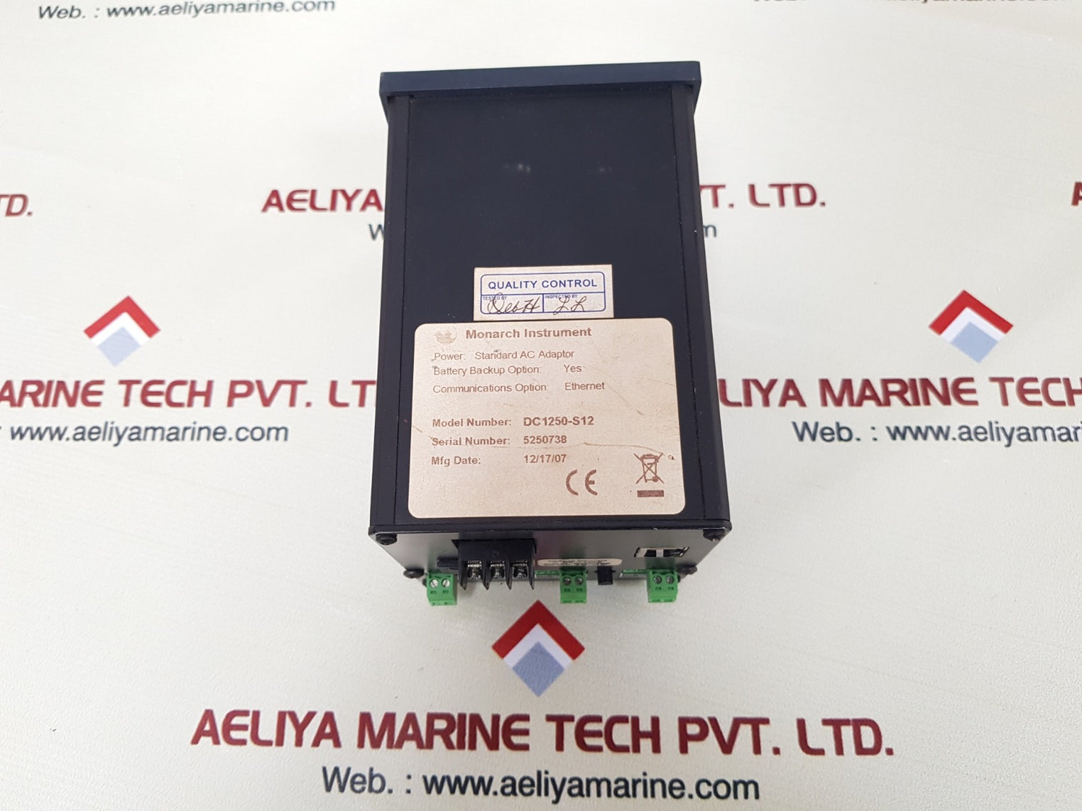 Monarch  datachart 1250 dc1250-s12 standard ac adaptor