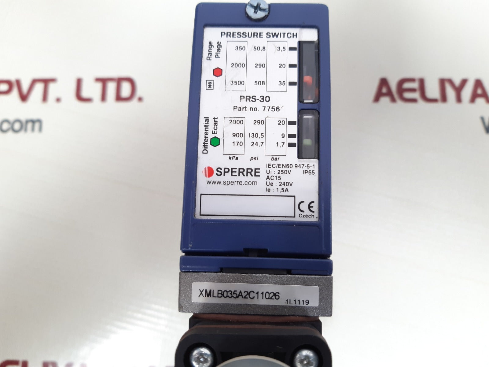 Sperre prs-30 pressure switch 7756