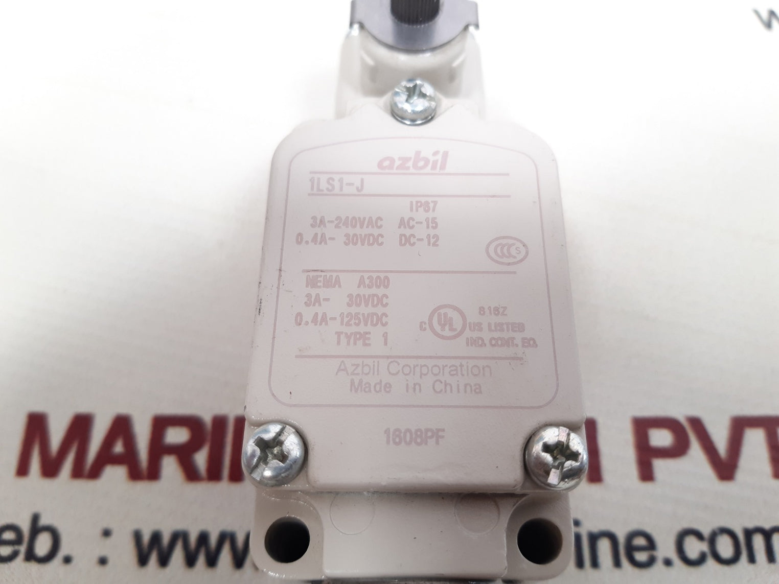 Azbil 1ls1-j limit switch