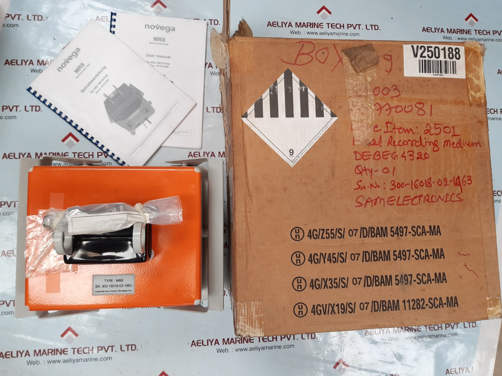 Sam electronics mr8 voyage data recorder