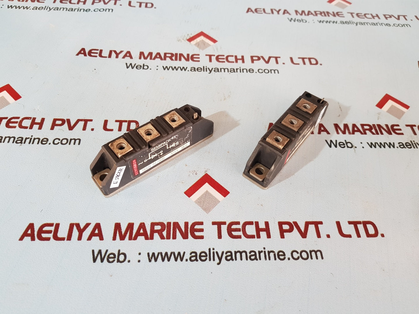 Semikron Semipack 1 Skkh 91/08D 3219 Be0 Thyristor Module