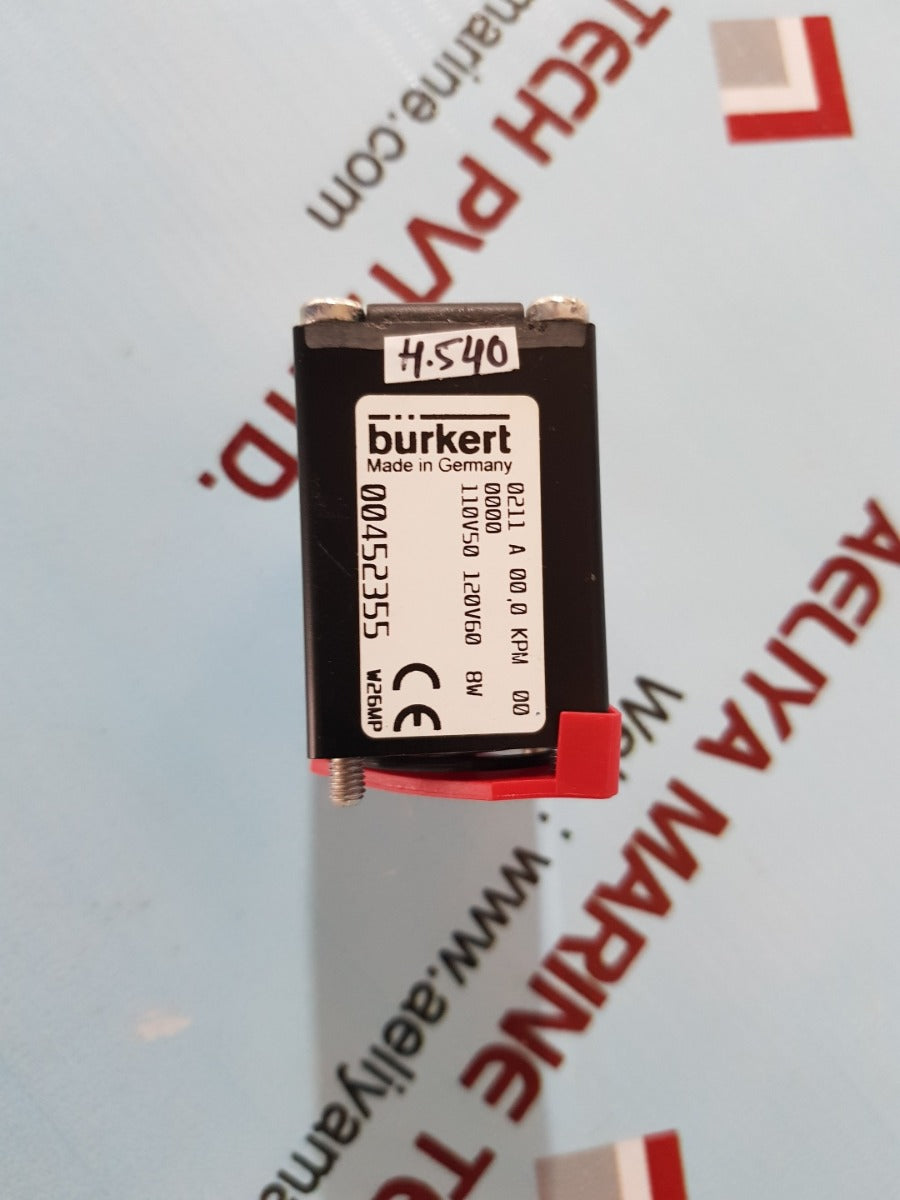 Burkert 00452355 w26mp solenoid valve