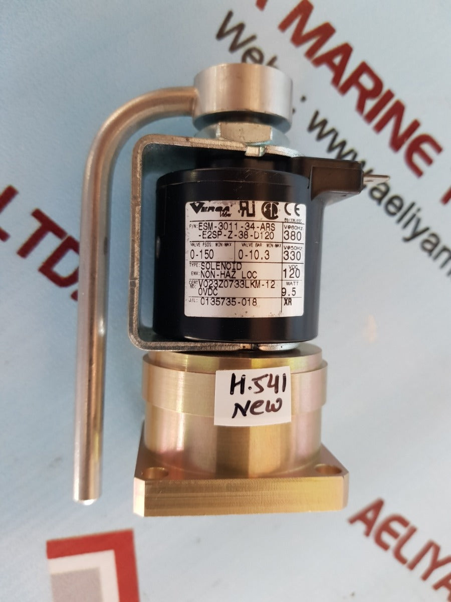 Versa esm-3011-34-ars-e2sp-z-38-d120 pneumatic directional valve