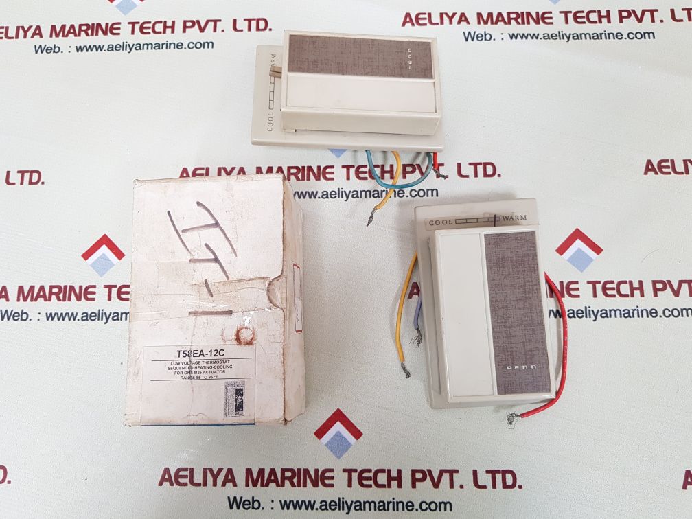 Johnson controls t58ea-12c low voltage thermostat
