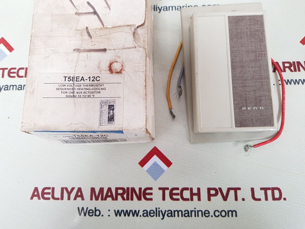 Johnson controls t58ea-12c low voltage thermostat
