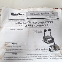Teleflex s series ch5210p single s control