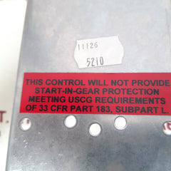 Teleflex s series ch5210p single s control