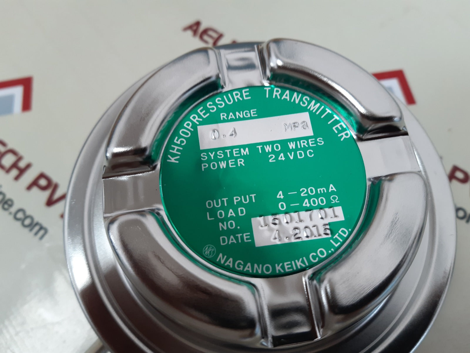 Nagano Keiki kh50 pressure transmitter range 0.4mpa