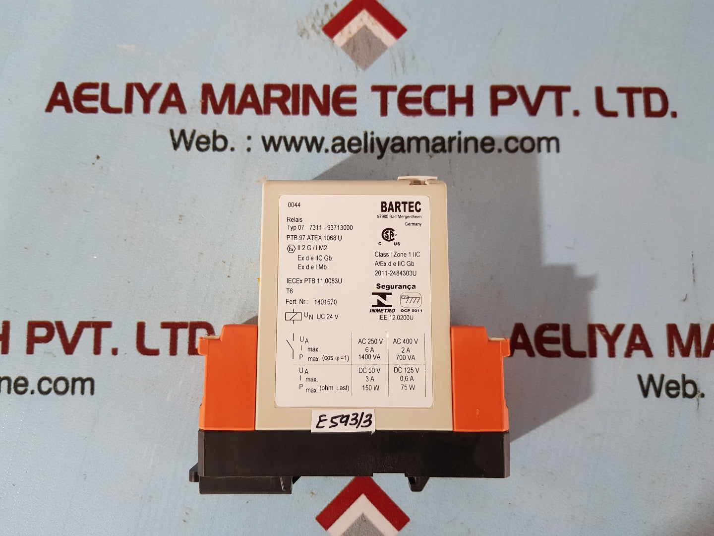 Bartec 07-7311-93713000 relay