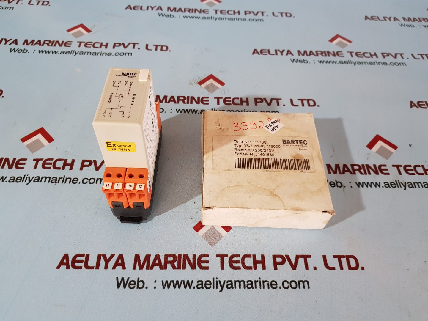 Bartec 07-7311-93719000 Relay Ac 230/240V
