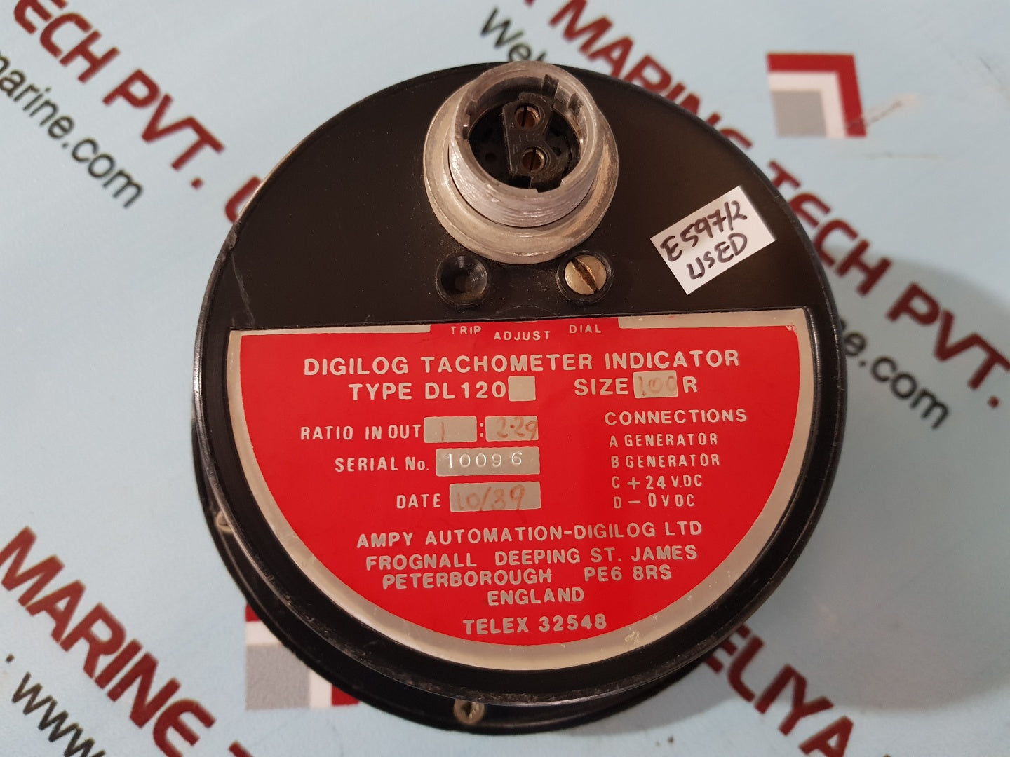 Ampy automation dl120 Digilog tachometer indicator