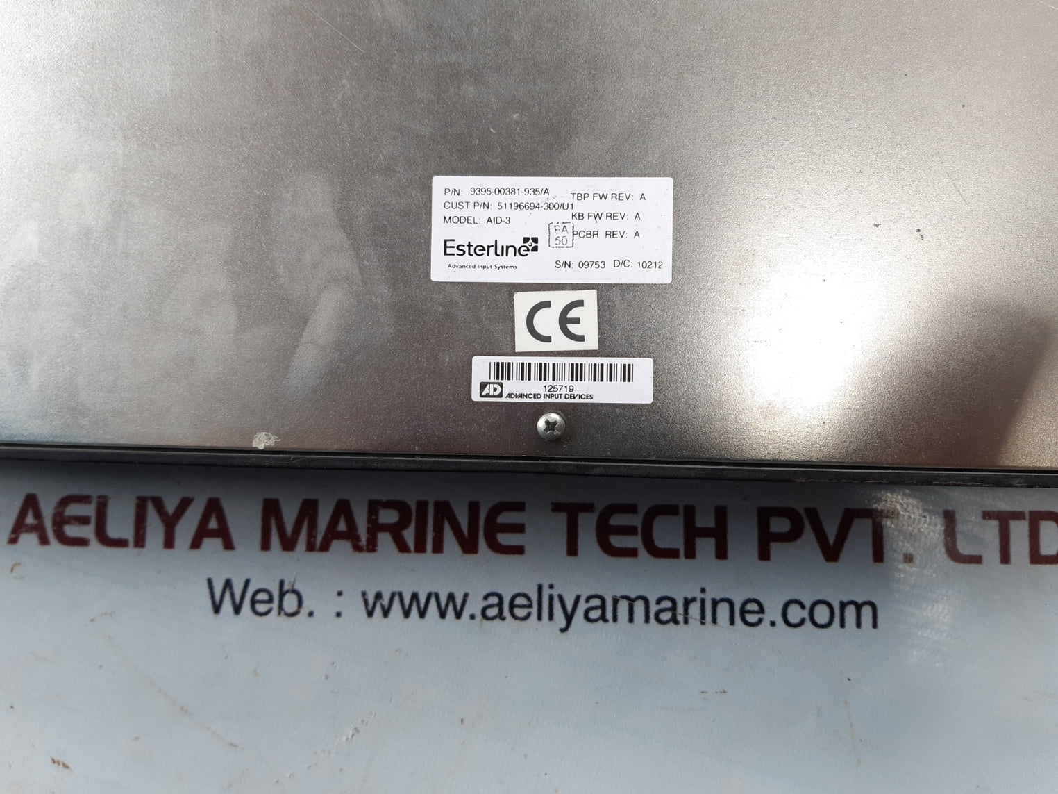 Honeywell 9395-00381-935/a advanced input systems