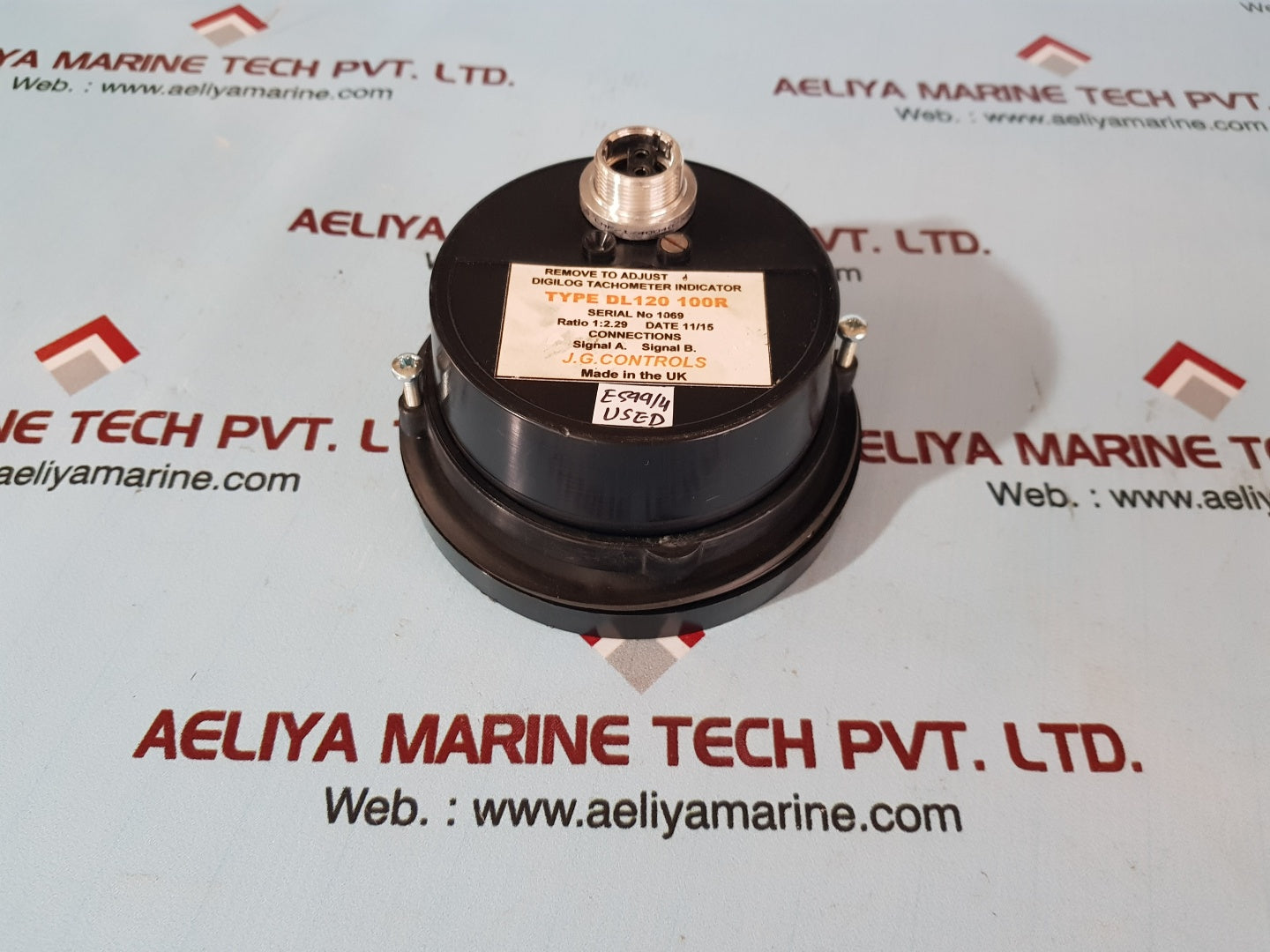 Digilog dl120 100r tachometer indicator rpm x1000