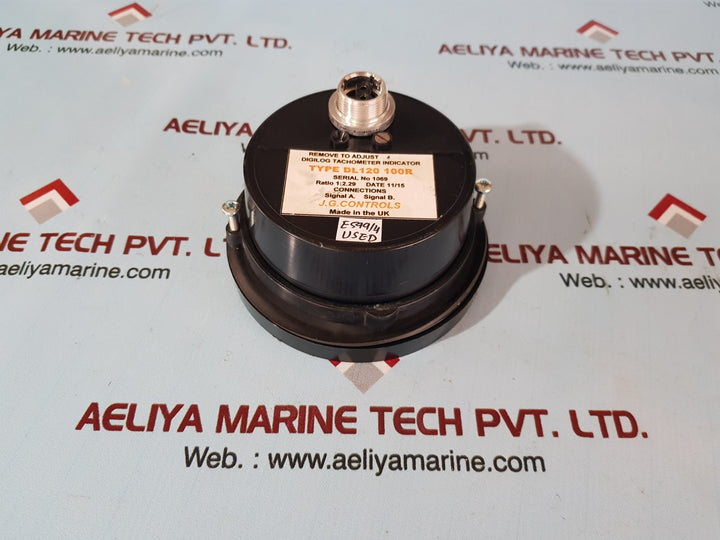 Digilog dl120 100r tachometer indicator rpm x1000