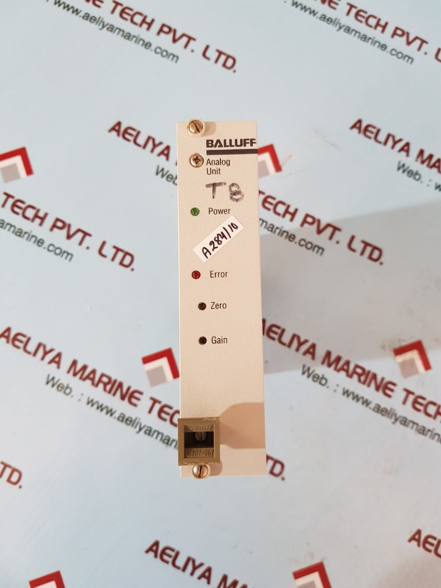 Balluff bta-e10-0100-e-sa 26 analog unit