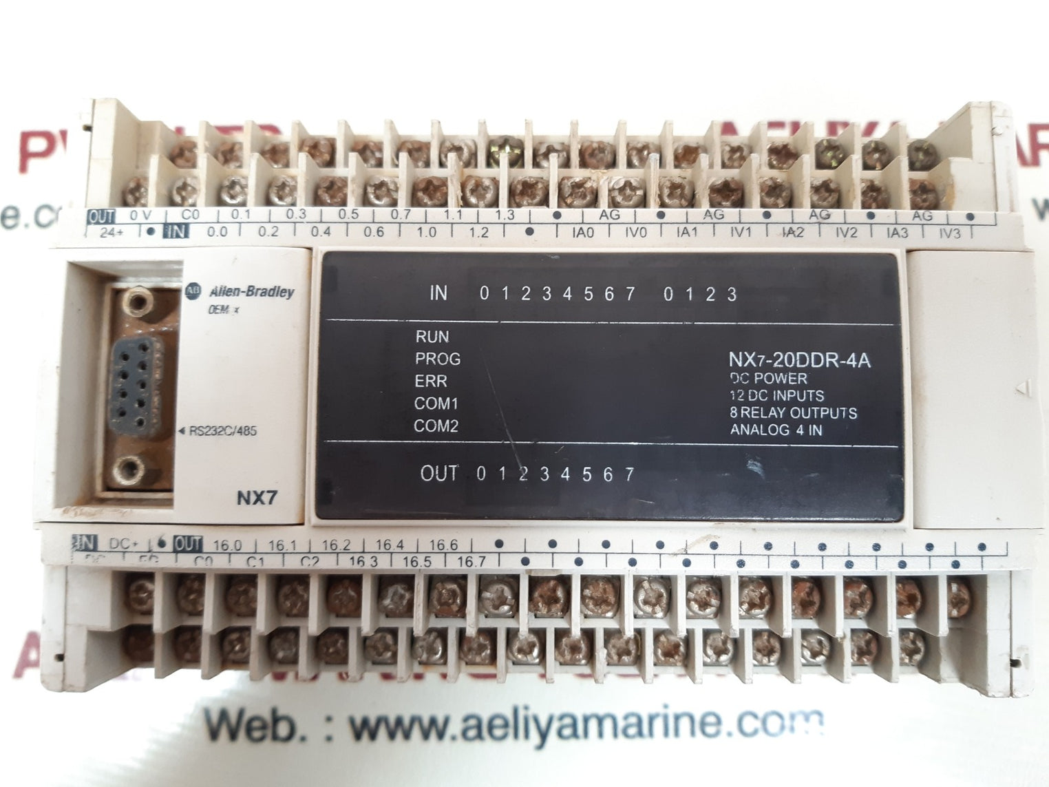 Allen-bradley bulletin 2001 2001-nx7-20ddr4a servo driver