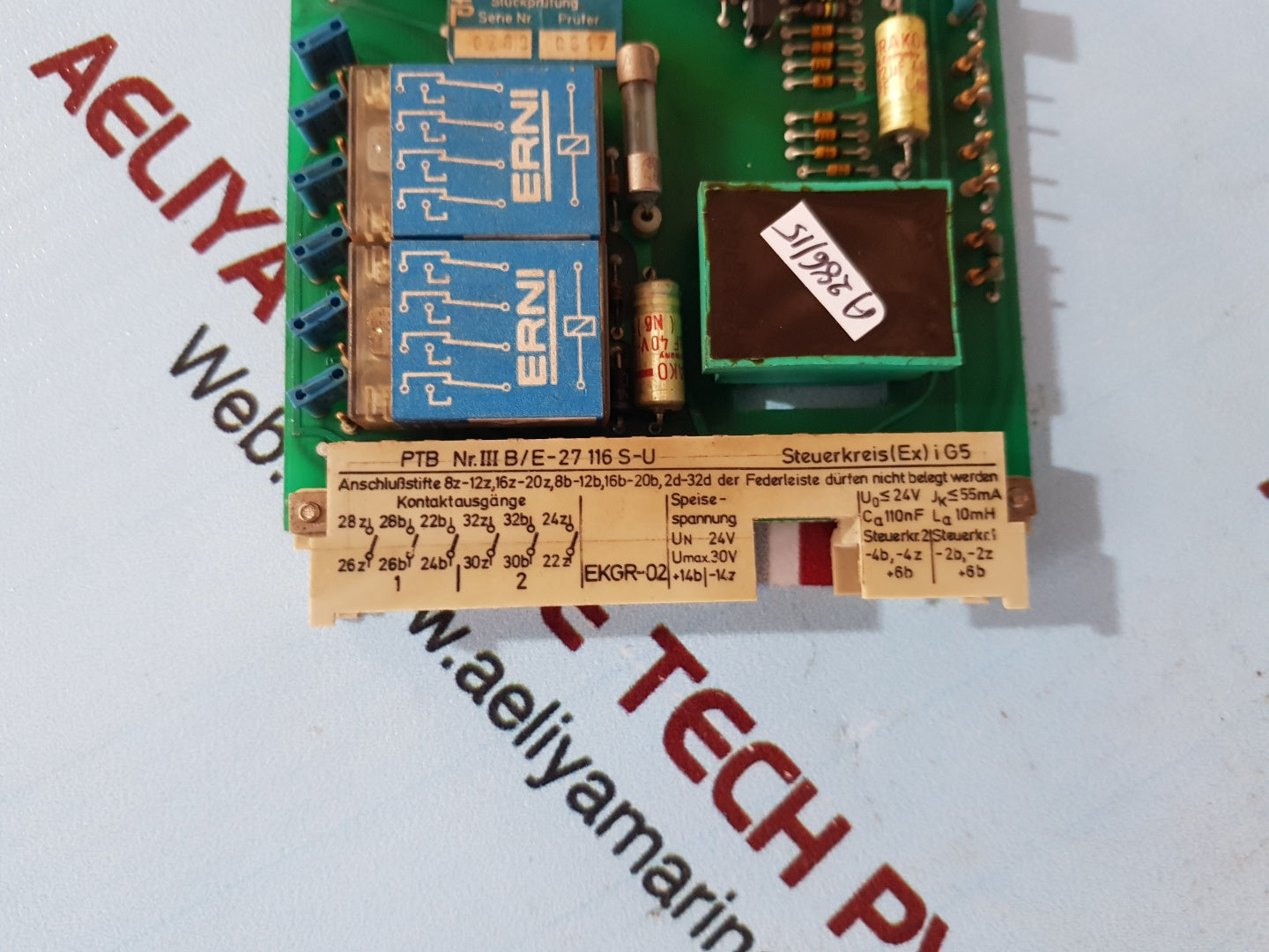 Pepperl+fuchs ekgr-02 pcb card