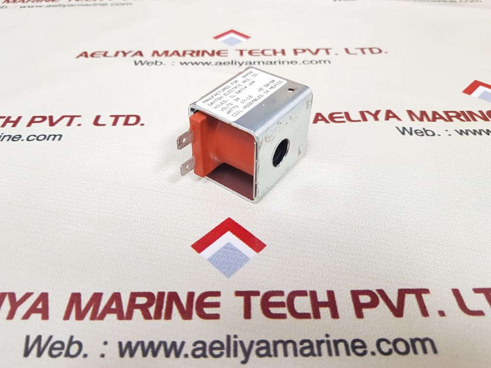 Dayton 3a439 solenoid coil watts 17-12
