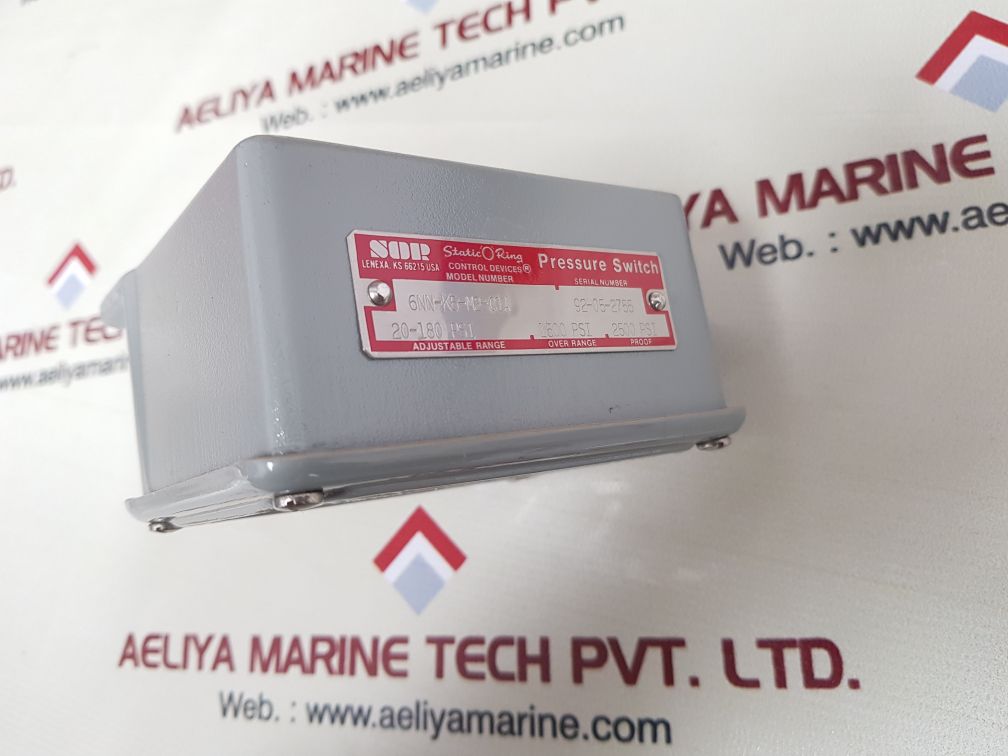 Sor control devices 6nn-k5-m2-c1a pressure switch
