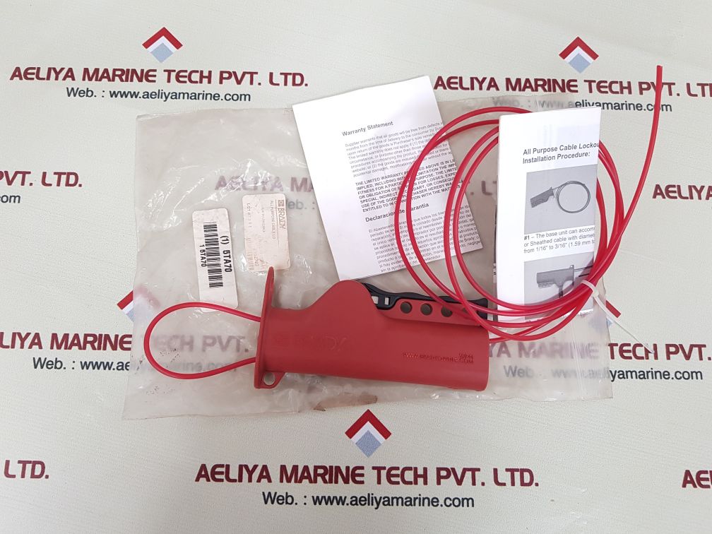 Brady 50944 cable 5ta70
