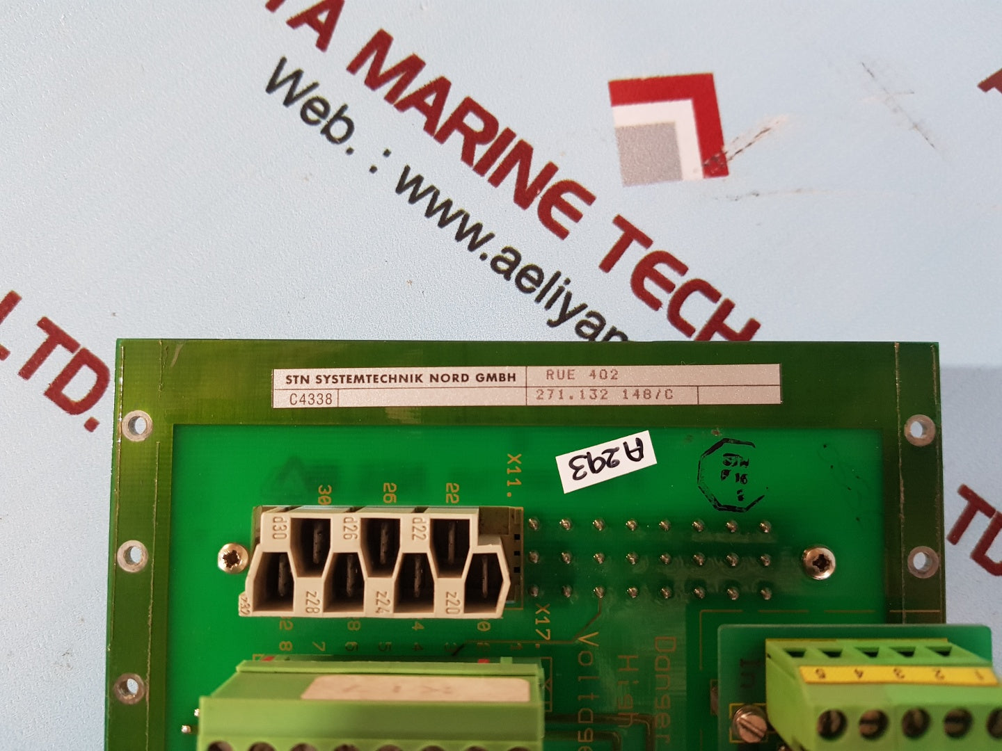 Stn rue 402 pcb card 271.132 148/c