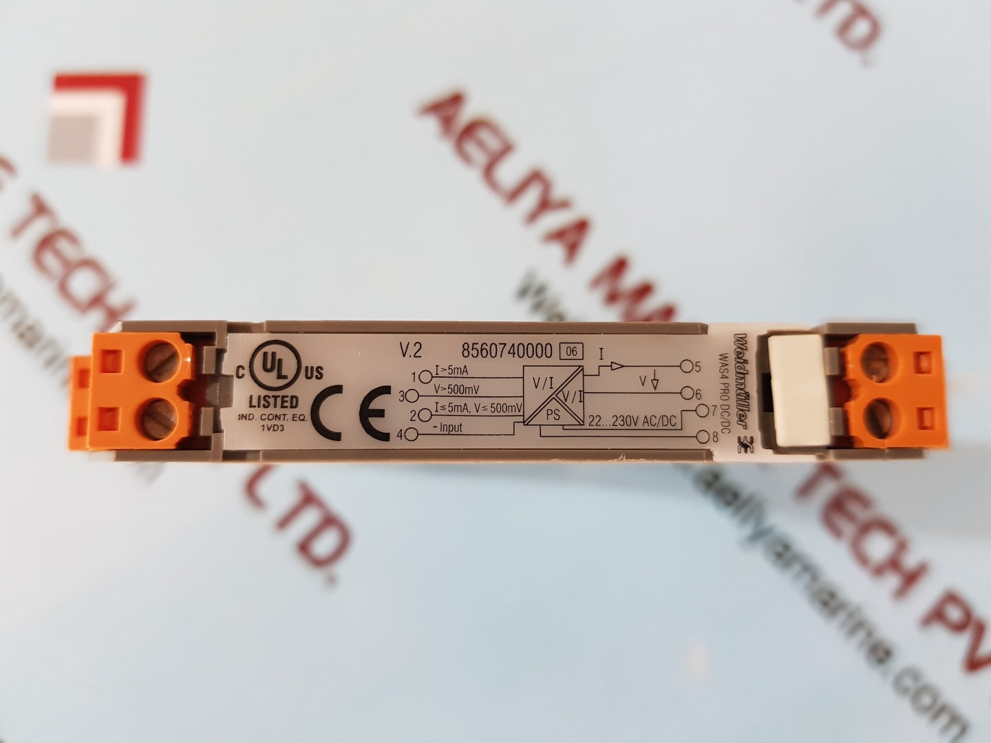 Weidmuller 8560740000 was4pro dc/dc analog signal isolator