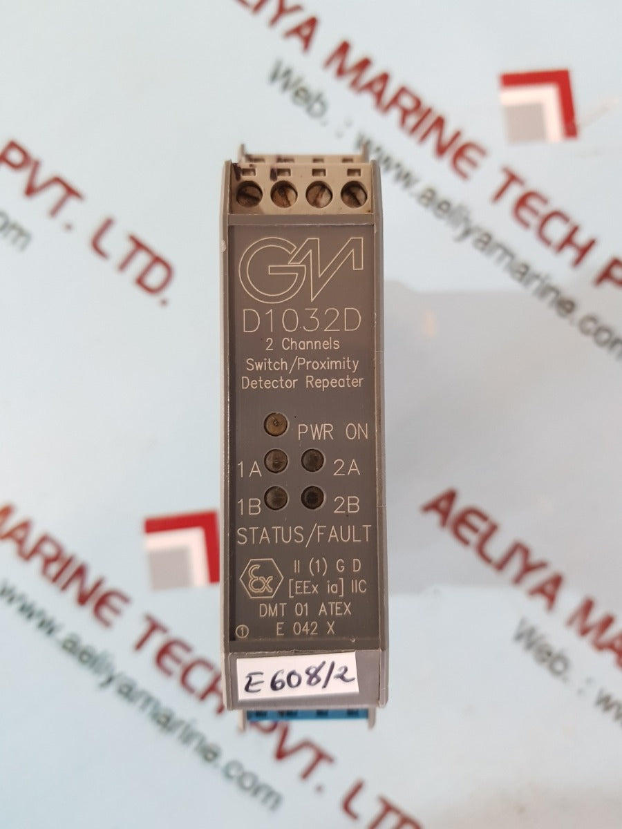 Gm d1032d 2 channels switch/proximity detector repeater