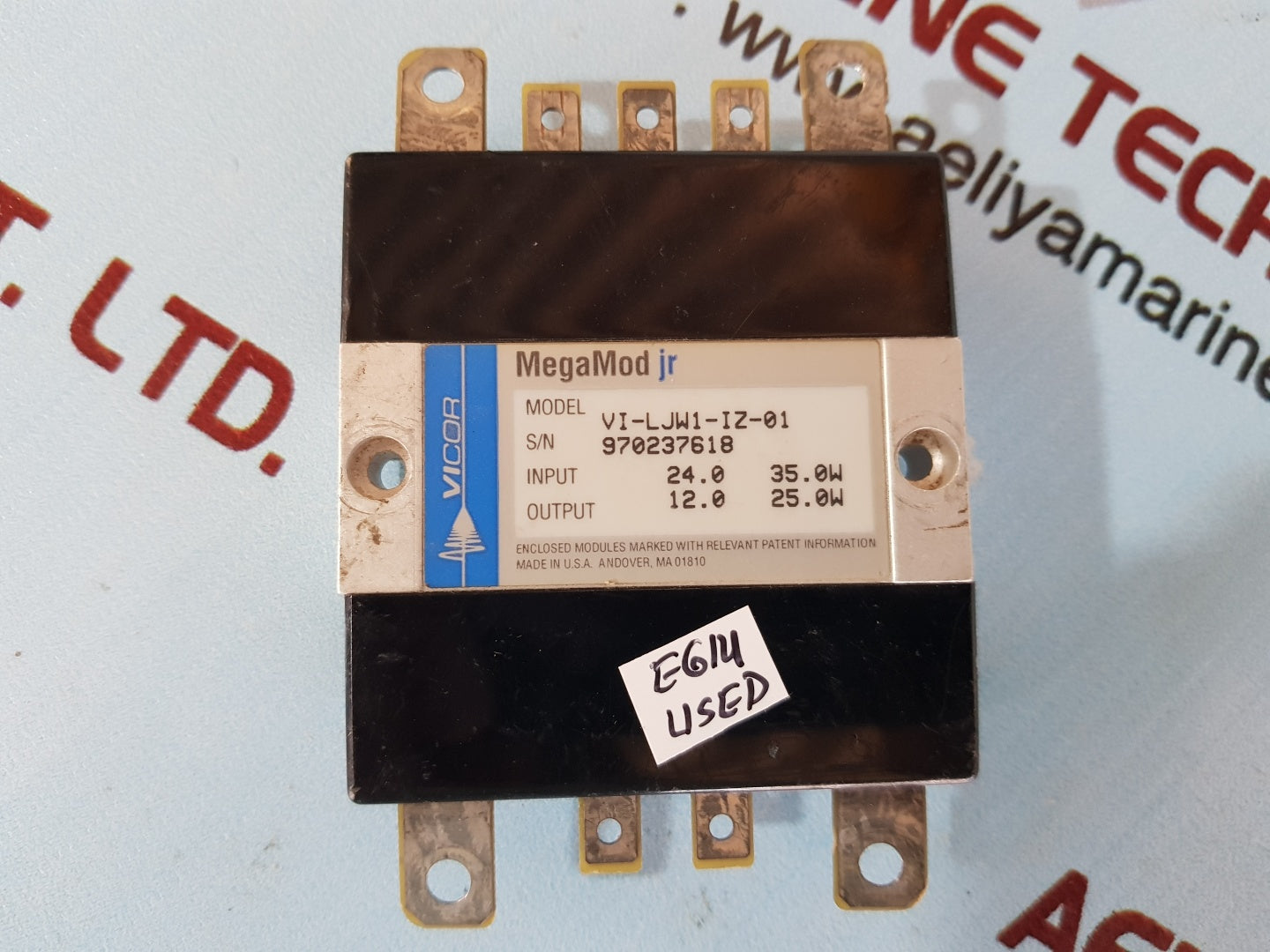 Vicor vi-ljw1-iz-01 ripple attenuator module
