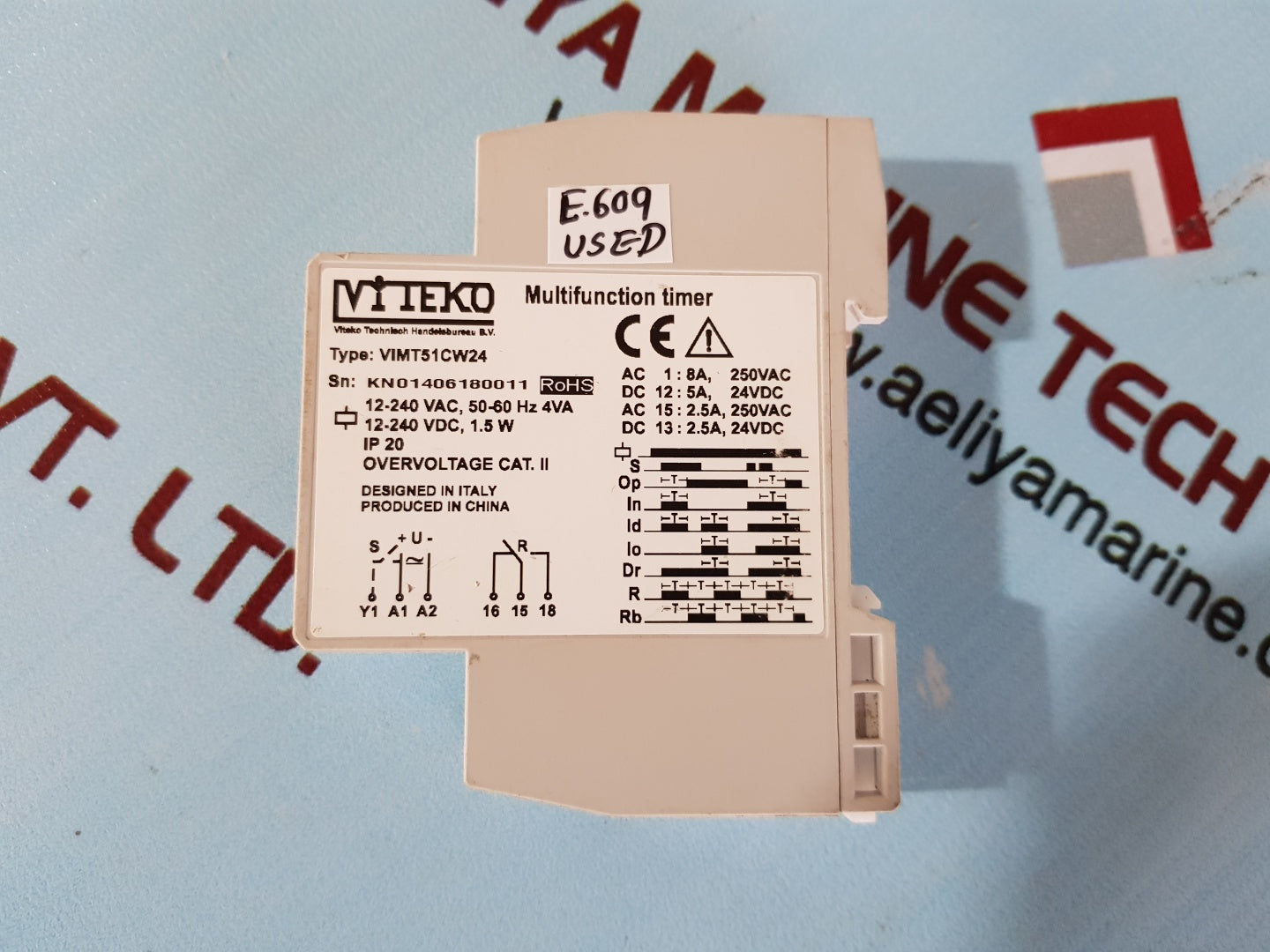 Viteko vimt51cw24 multifunction timer relay
