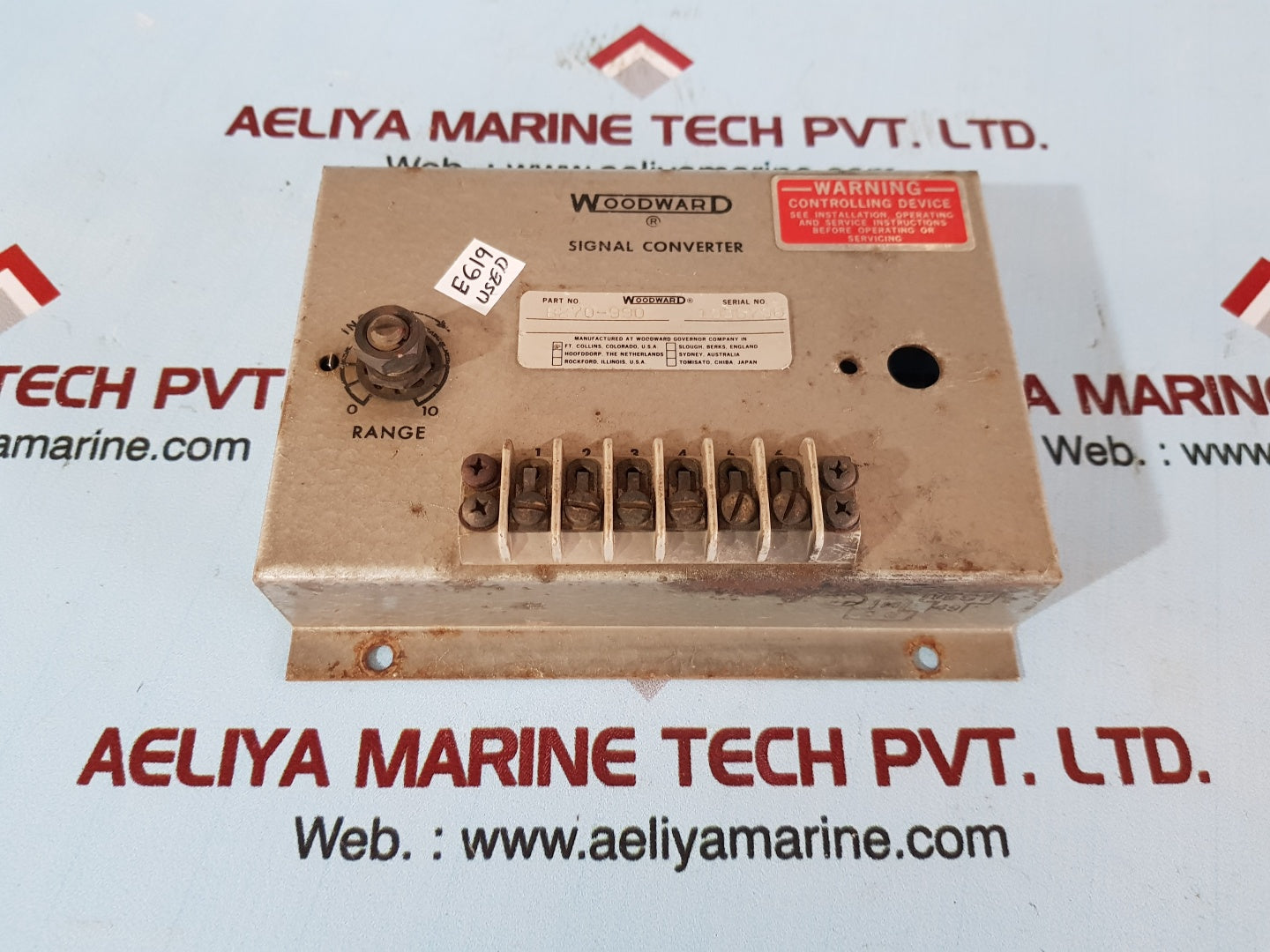 Woodward 8270-990 signal converter