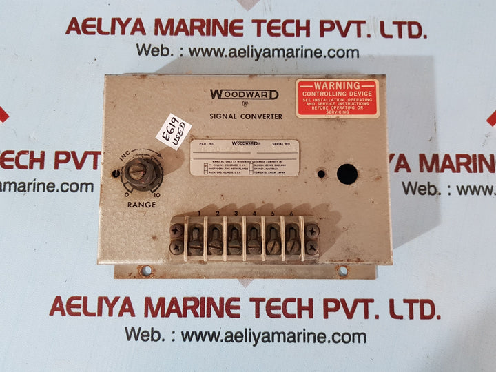 Woodward 8270-990 signal converter