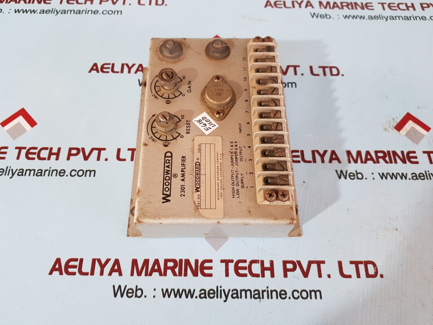 Woodward 8270-768 2301 amplifier