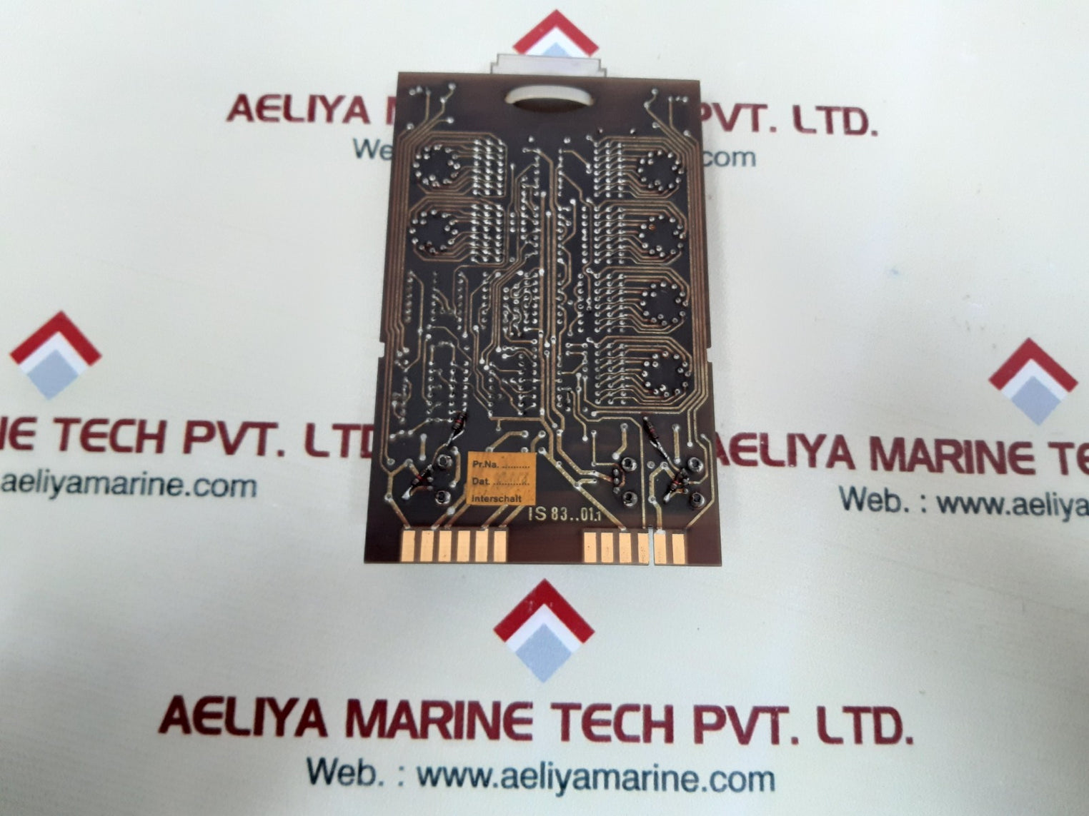 Interschalt is83..01.1 pcb card