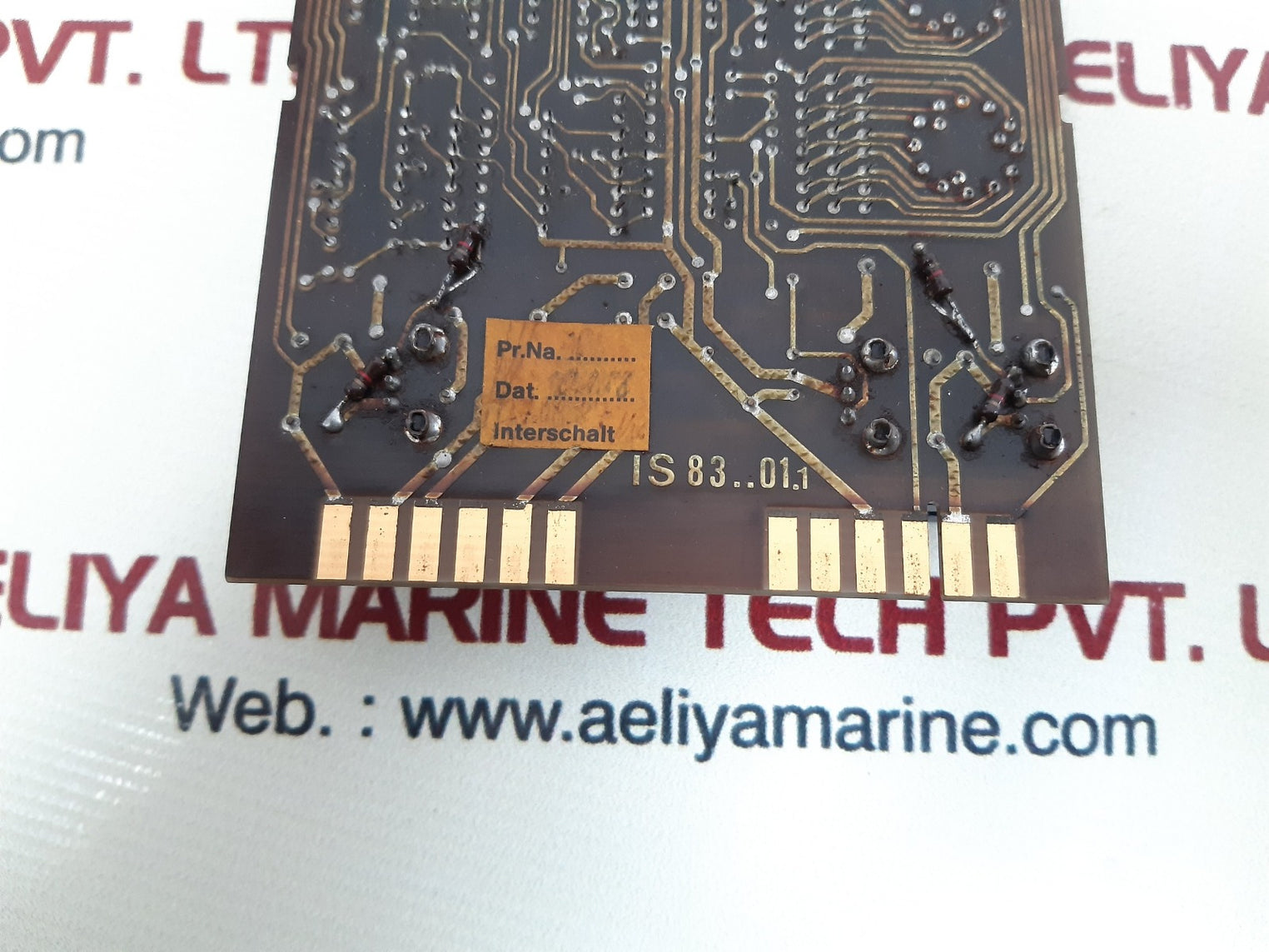 Interschalt is83..01.1 pcb card