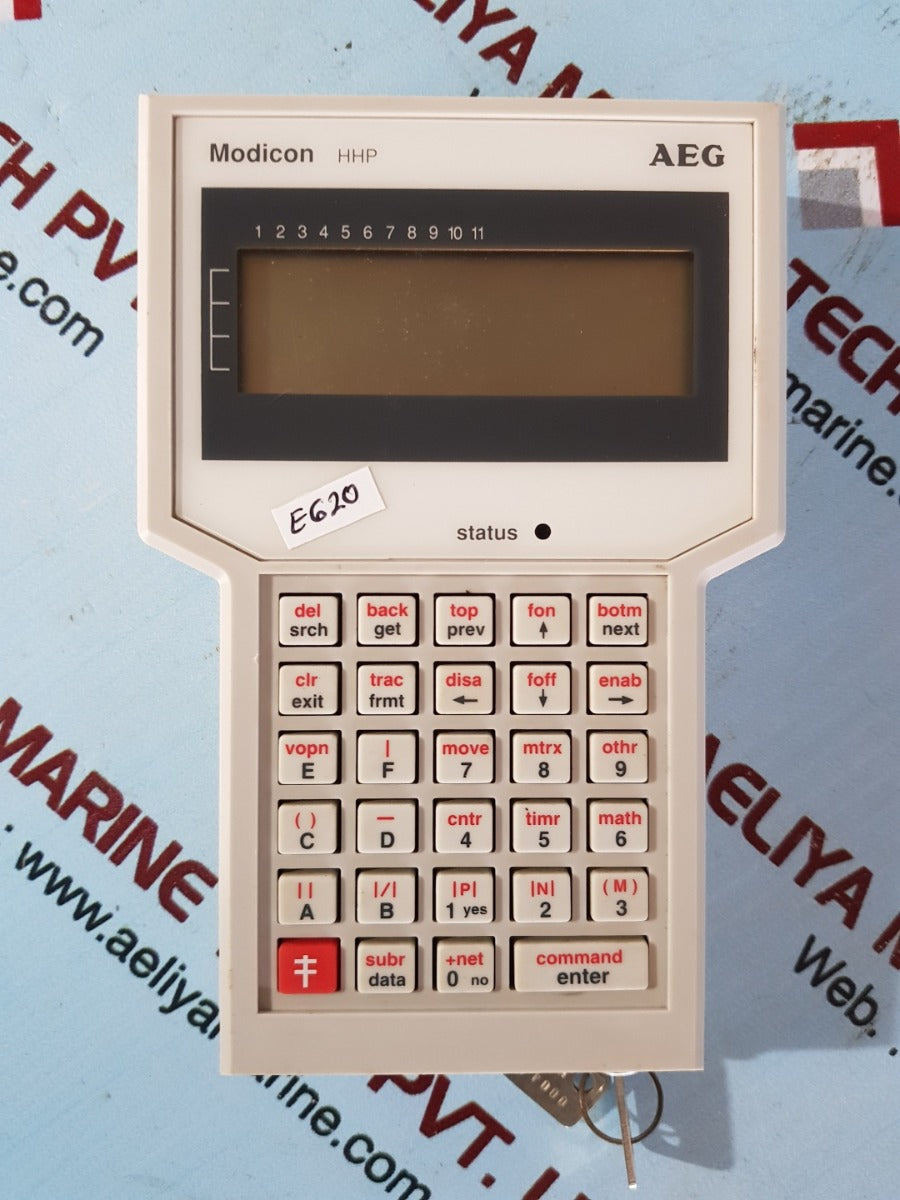 Schneider modicon 520vpu19200 handheld programmer