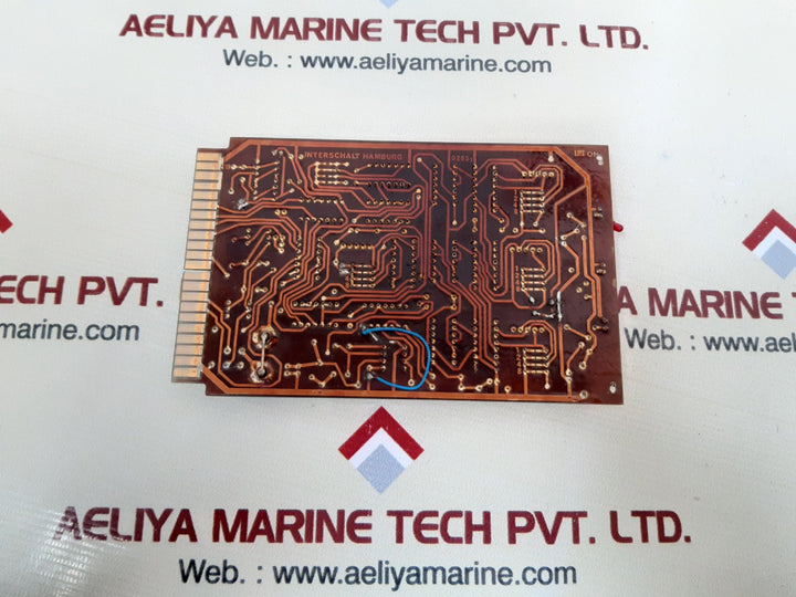 Interschalt hamburg pcb card 0265