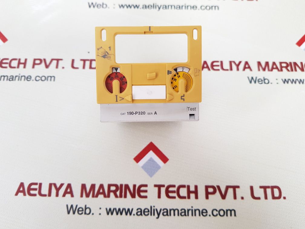 Allen-bradley 190-p320 ser:a motor protection trip block
