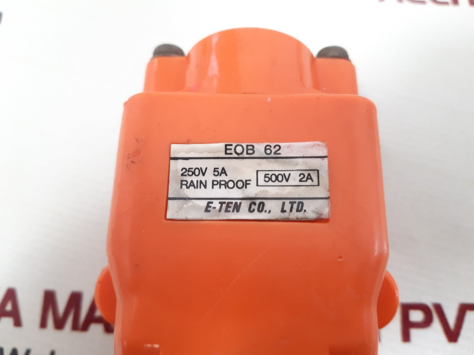 E-ten eob-62 hoist push button switch