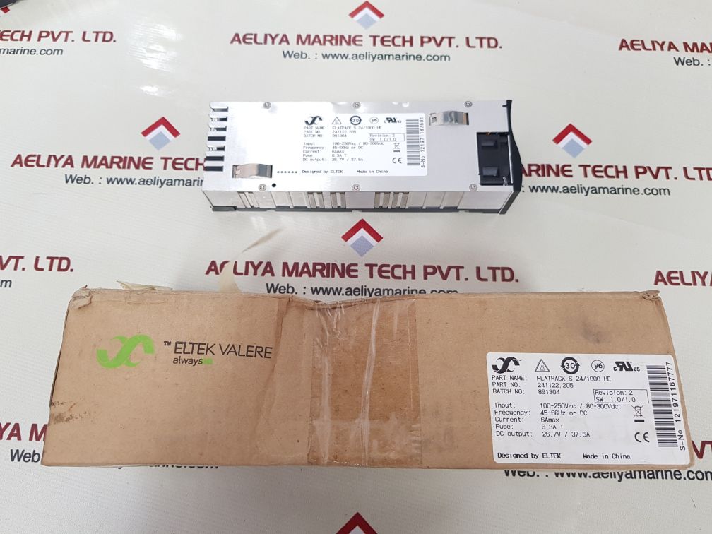 Eltek 241122.205 flatpack s 24/1000 he rectifier module
