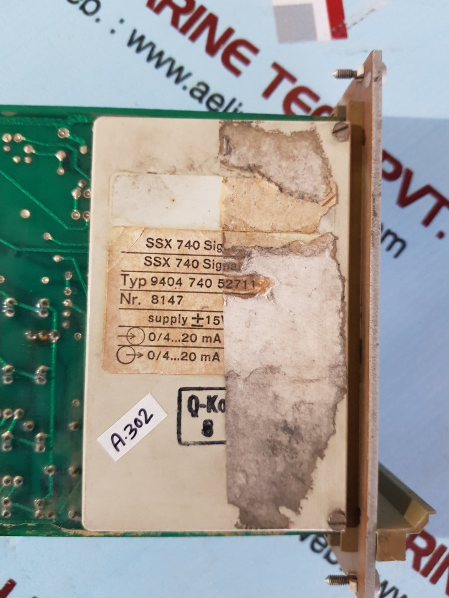 Philips ssx 740 pcb card 9404 740 52711