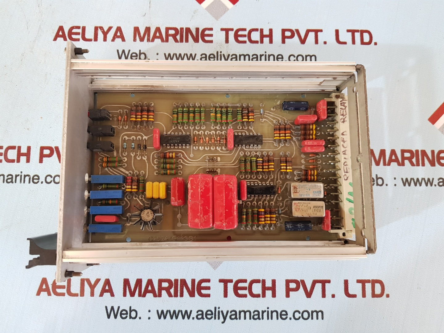 Verolme c7524jg116a1 pcb card c7524jg116b1