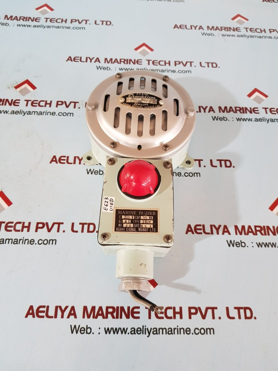 Asahi signal 2slw marine buzzer 220v 35va