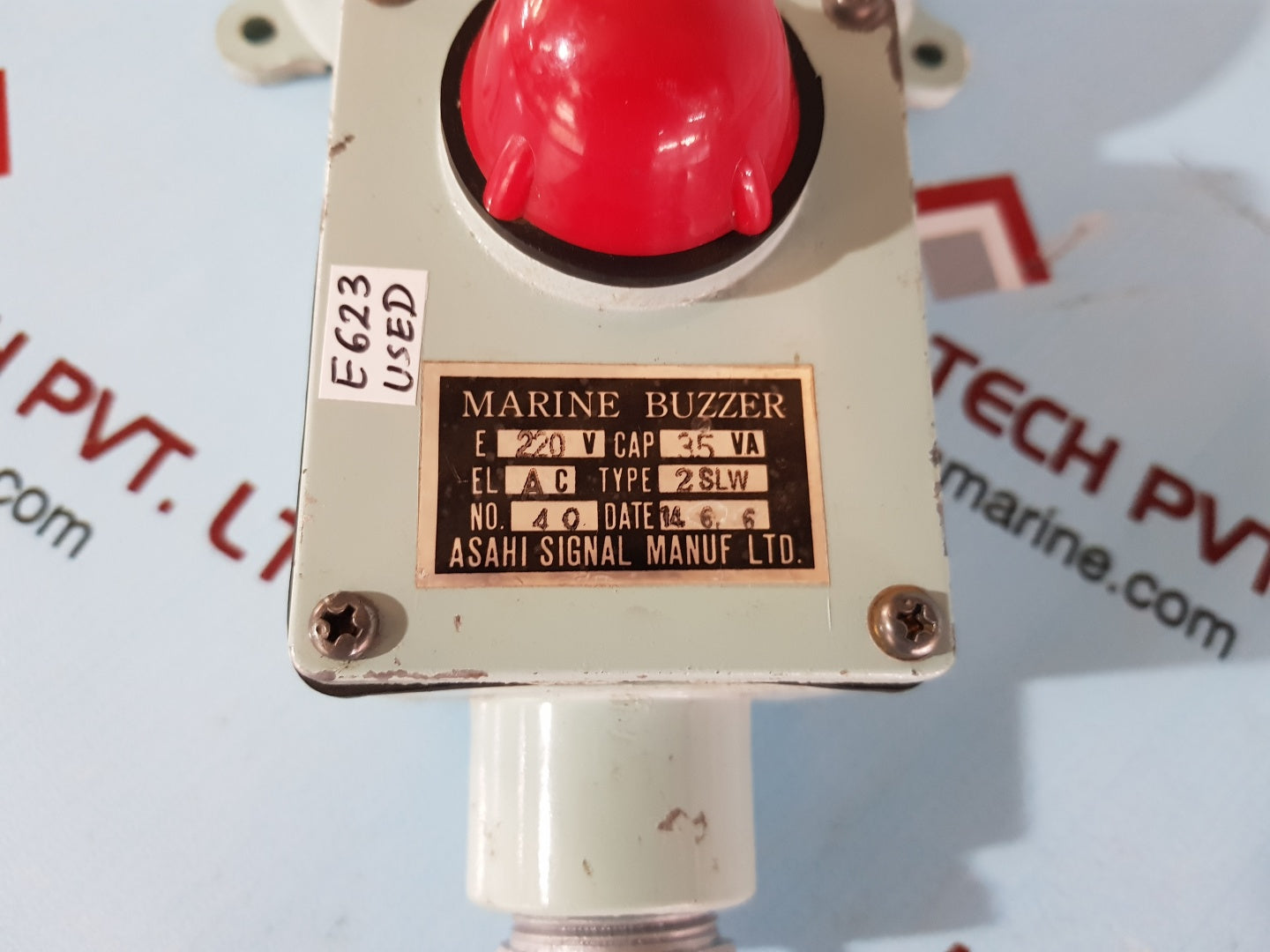 Asahi signal 2slw marine buzzer 220v 35va