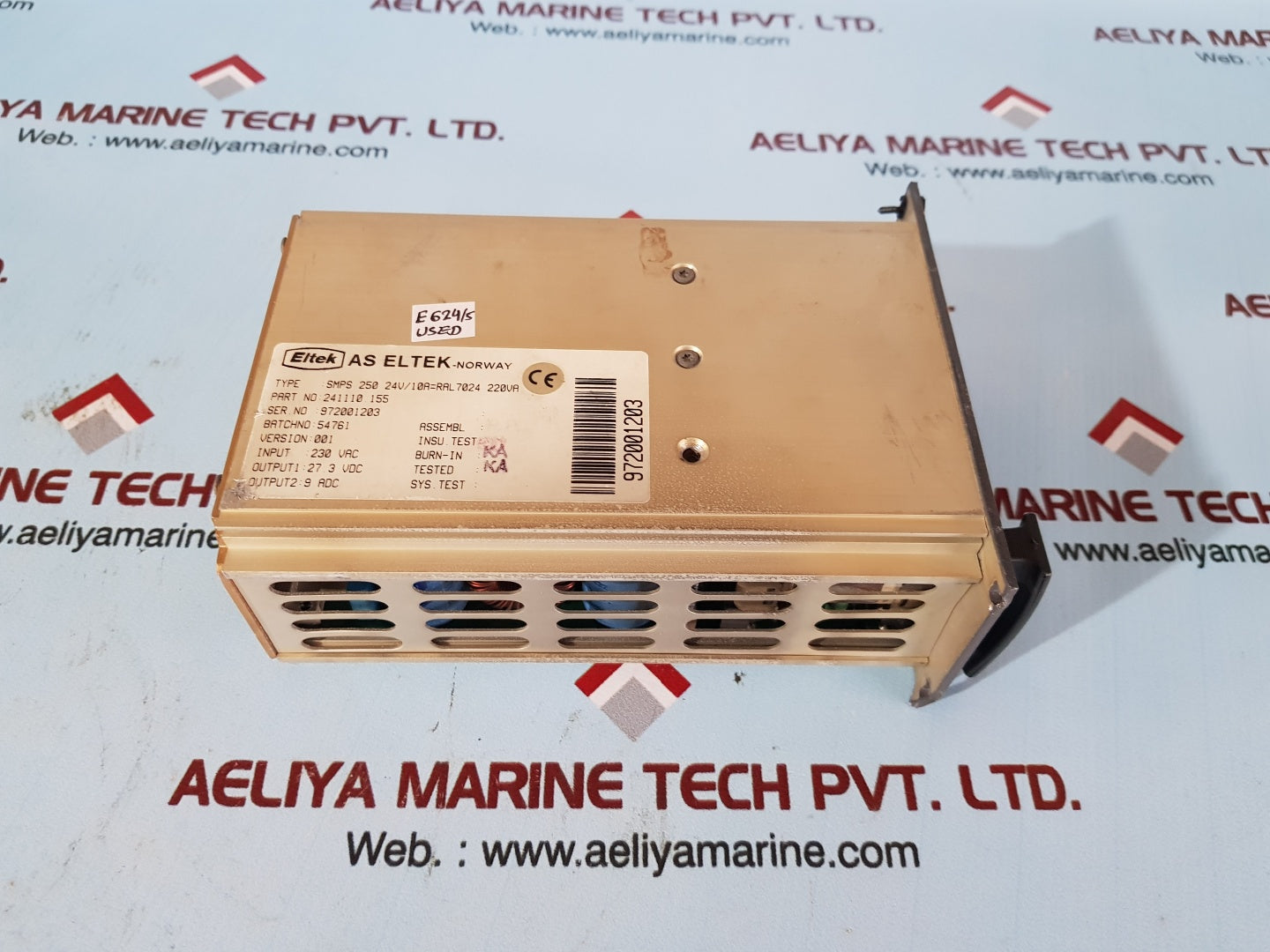 Eltek smps 250 power supply 241110 155