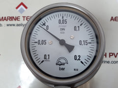 Bogerd 20725001 pressure gauge